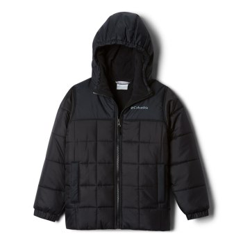 Chlapecké Bundy Columbia Puffect II Puffer Full-Zip Černé ZVGKXI194